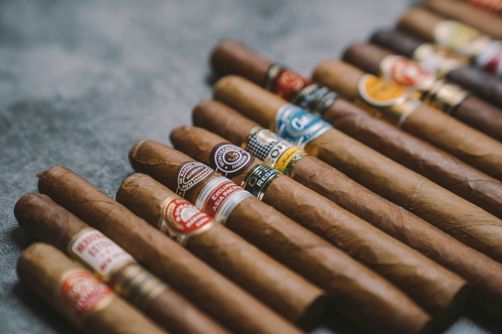 Storing a selection of cigars