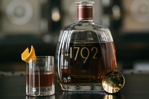 An Old Fashioned cocktail with 1792 Bourbon