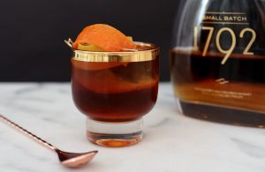 The du Monde bourbon cocktail by Liquorary