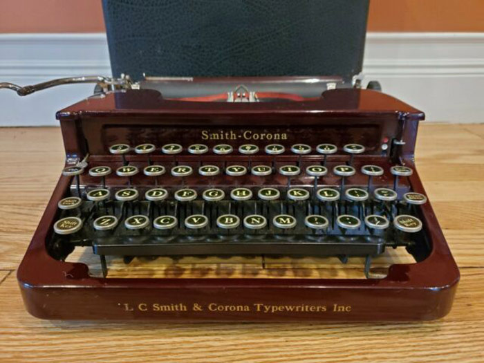 L.C. Smith Corona Silent Classic Typewriter